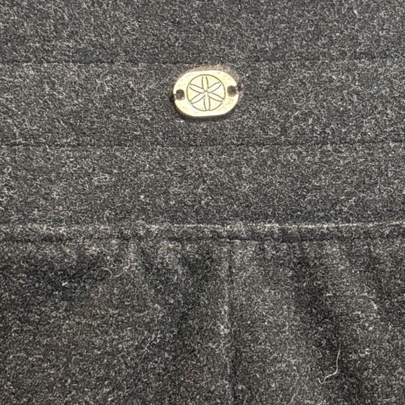 Gaiam Women's Activewear Jogger Pant Size Large Black Fleece Front Pockets Yoga - Picture 10 of 13